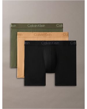 Calvin Klein Ultra Soft Modal 3-Pack Boxer Brief - Gray