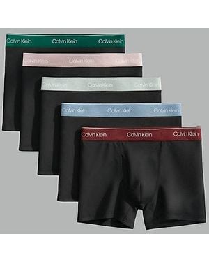 Calvin Klein 5 Pack Relaxed Trunks - Grey