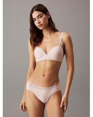 Calvin Klein Push-up Bh Zonder Beugel - Seductive Comfort - Naturel