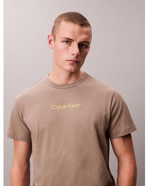 Calvin Klein T-Shirt Lounge - Marrone