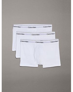 Calvin Klein 3Er-Pack Trunks - Mettallic