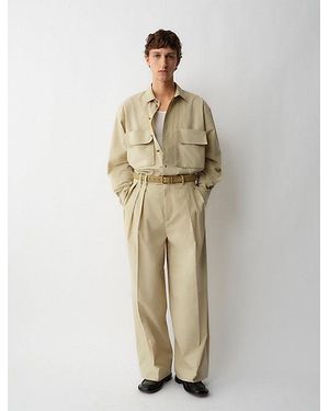 Calvin Klein Cornelius Button-Down Shirt - Natural