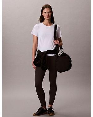 Calvin Klein Camiseta deportiva técnica de secado rápido - Blanco