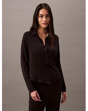 Calvin Klein Camiseta de pijama - Ultra Soft Modal - Marrón