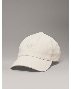 Calvin Klein Twill Pet Met Logo - Naturel