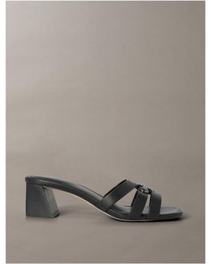 Calvin Klein Adelaide Heel Sandal - Gray