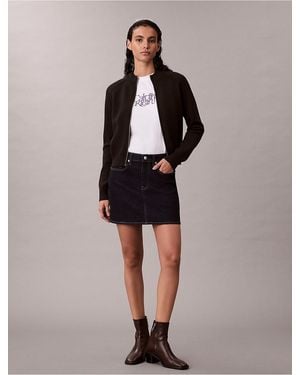 Calvin Klein Calvin Klein Denim Mini Skirt - Multicolor