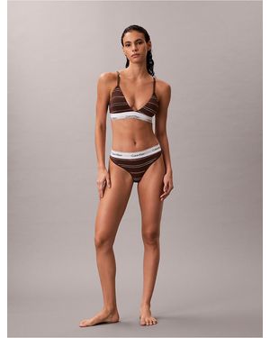 Calvin Klein Icon Cotton Modal Thong - Multicolor