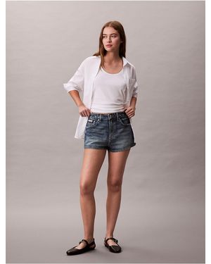 Calvin Klein Denim Hot Shorts - Multicolor