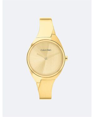 Calvin Klein Dynamic Bangle Watch - Metallic