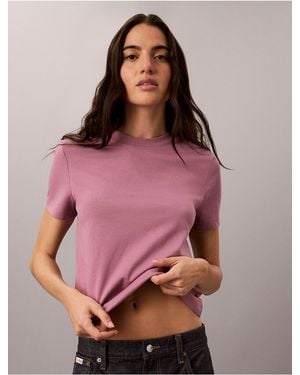 Calvin Klein Calvin Klein Monogram T-Shirt - Red