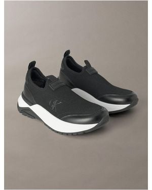 Calvin Klein Ablea Knit Sneaker - Metallic