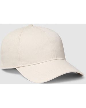 Calvin Klein Cotton Twill Baseball Cap - Natural