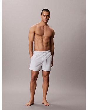 Calvin Klein Medium Drawstring Swim Shorts Ck Essentials - Multicolour