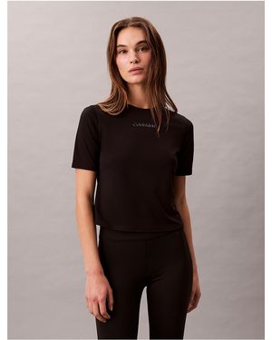 Calvin Klein Calvin Klein Tech Slim T-Shirt - Black