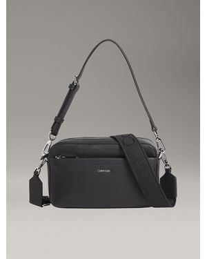 Calvin Klein Sac En Bandoulière Modulable - Gris