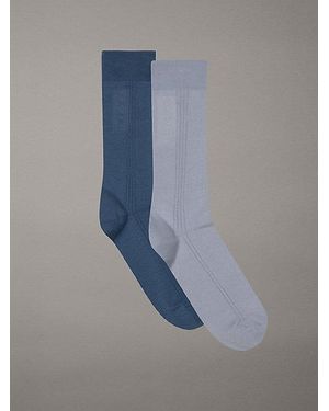 Calvin Klein 2Er-Pack Knöchelsocken - Blau
