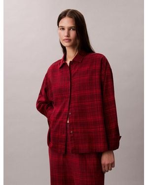 Calvin Klein Maglia Pigiama - Rosso