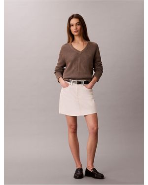 Calvin Klein Calvin Klein 90S Mini Skirt - Multicolor