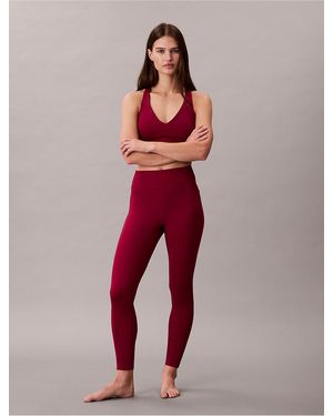Calvin Klein Calvin Klein Soft Sport 7/8 Leggings - Red