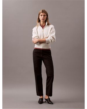 Calvin Klein Cotton Stretch Straight Fit Chino Pants - Multicolor