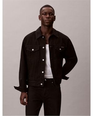 Calvin Klein 90S Denim Jacket - Brown