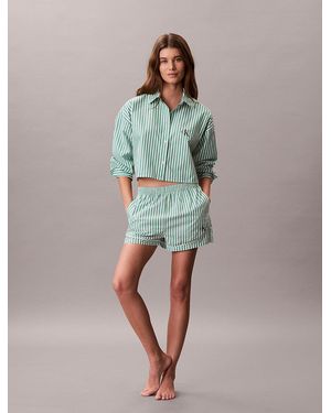 Calvin Klein Short De Pyjama - Multicolore