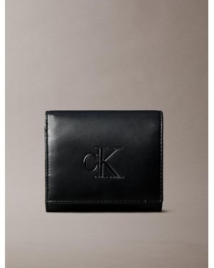 Calvin Klein Rfid Signature Logo Wallet - Black
