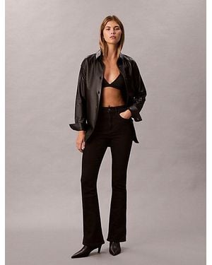 Calvin Klein High Rise Flared Jeans - Multicolor