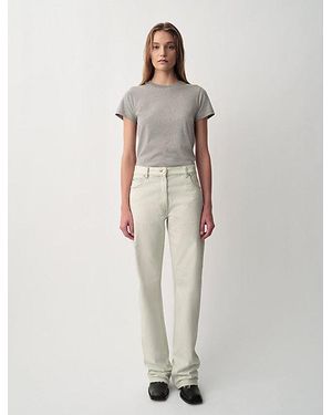 Calvin Klein 02 Straight Jeans - Wit