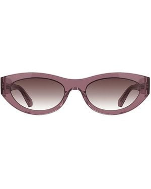 Calvin Klein Oval Sunglasses - Multicolor
