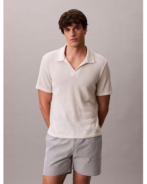 Calvin Klein Medium Drawstring Swim Shorts - Multicolour