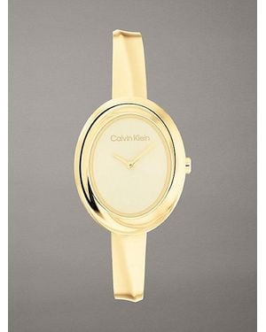 Calvin Klein Reloj de pulsera contorneado - Negro