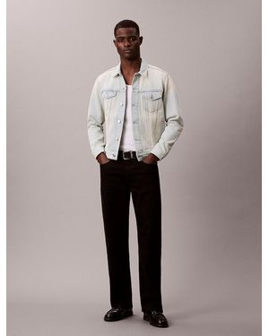 Calvin Klein Classic Trucker Jacket - White