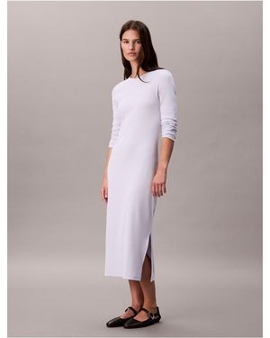 Calvin Klein Calvin Klein Contour Slim Midi Dress - Multicolor