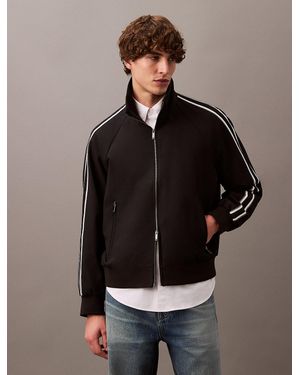 Calvin Klein Relaxed Track Jacket - Black
