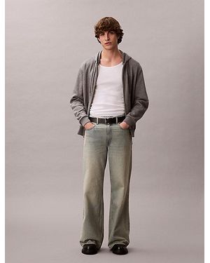 Calvin Klein Jeans Wide Fit Jeans - Brown