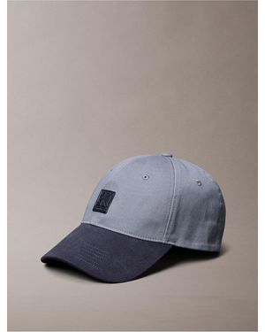 Calvin Klein Emblem Logo Colorblock Baseball Cap - Multicolor