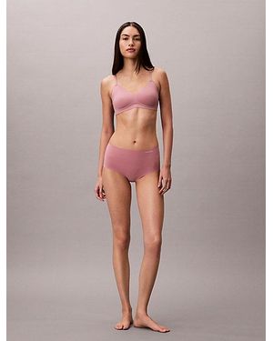 Calvin Klein High Rise Hipster Briefs Invisibles - Pink