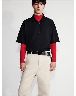 Calvin Klein Wide Leg Chinos - Blue