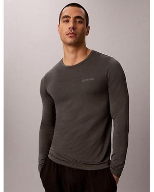 Calvin Klein Pyjama Top Ultra Soft Modal - Grey