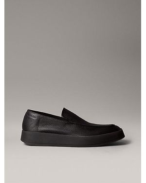 Calvin Klein Hybrid-Cupsole-Loafer Aus Leder - Grau