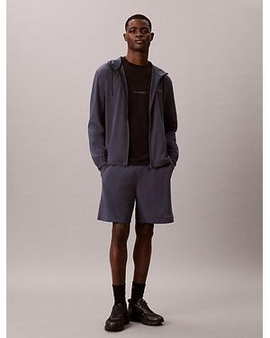 Calvin Klein Sport Water Repellent Hooded Windbreaker - Multicolour
