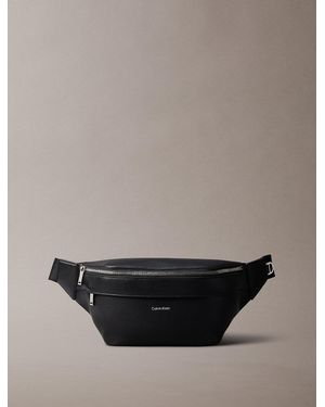 Calvin Klein Sac Banane Micro-Grainé - Noir