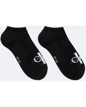 Calvin Klein 2 Pack Ankle Socks - Black