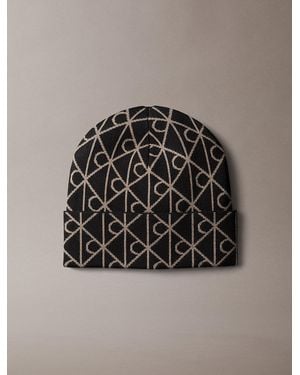 Calvin Klein Berretto Con Emblem Logo - Multicolore