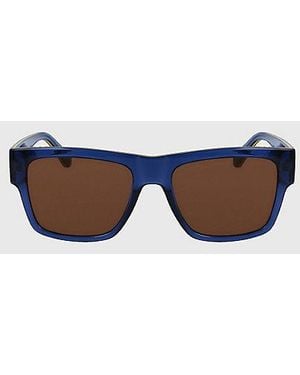 Calvin Klein Jeans Rectangle Sunglasses - Blue