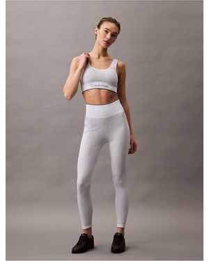 Calvin Klein Calvin Klein Rib Sport Leggings - Gray