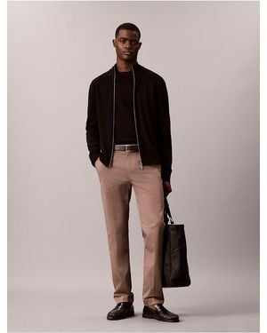 Calvin Klein Cotton Stretch Slim Pants - Multicolor