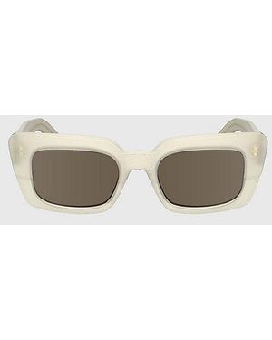 Calvin Klein Butterfly Sunglasses - Natural